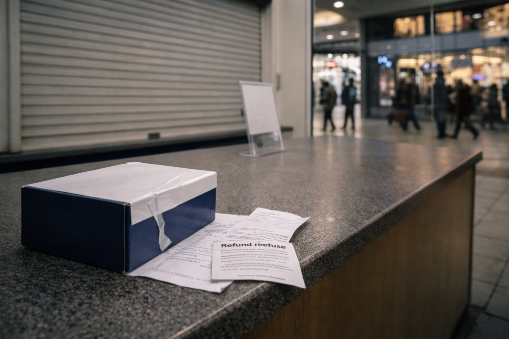 Refund refused by company