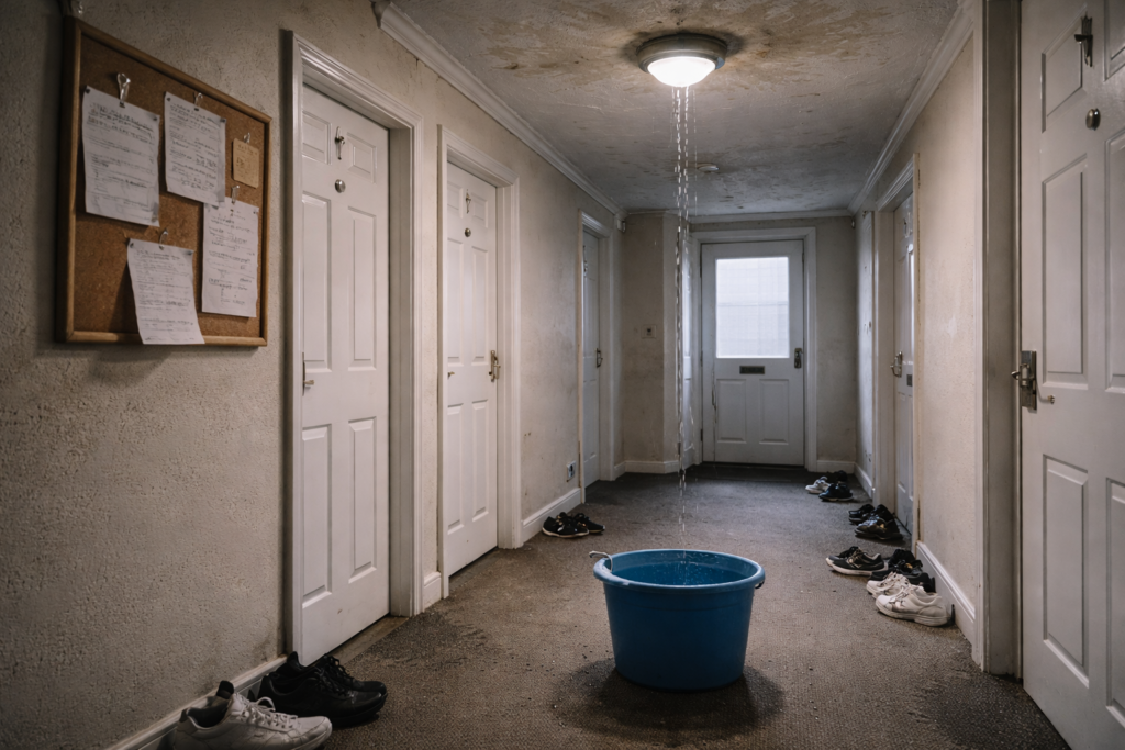 Shared property — who is liable for repairs