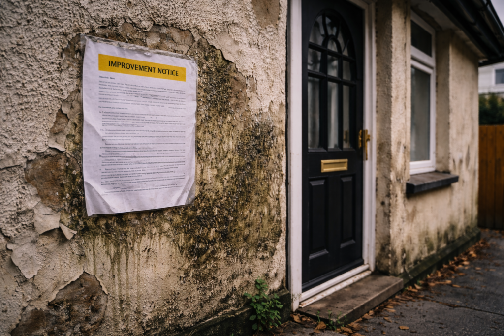 Landlord ignores improvement notice