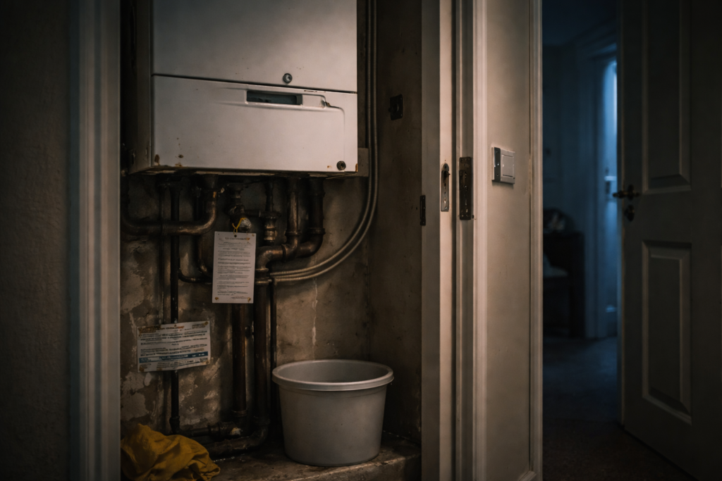 Boiler repaired temporarily then fails again