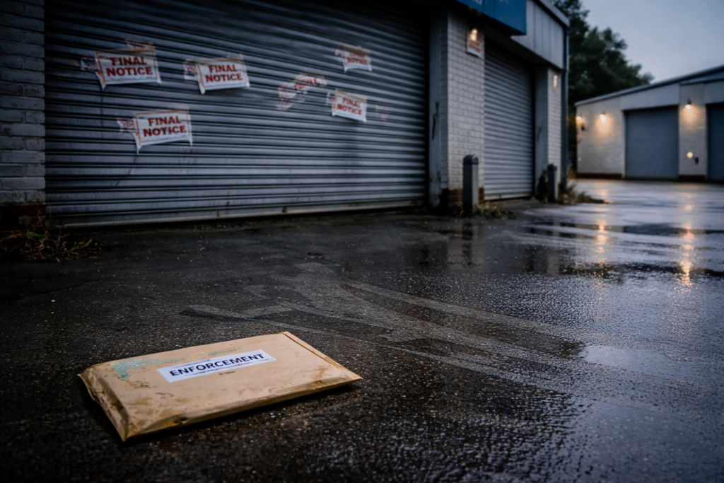 Enforcement of CCJ unsuccessful