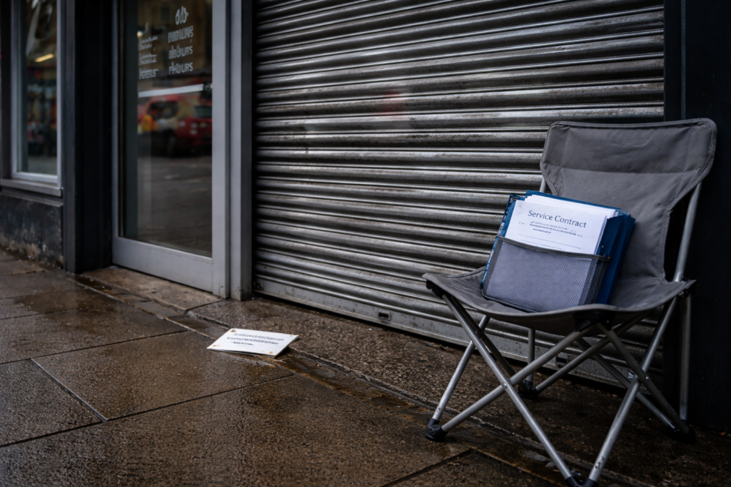 Service not delivered — legal options