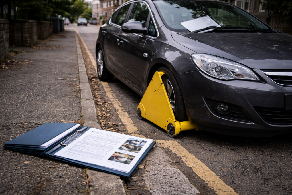 Vehicle clamped despite appeal in progress